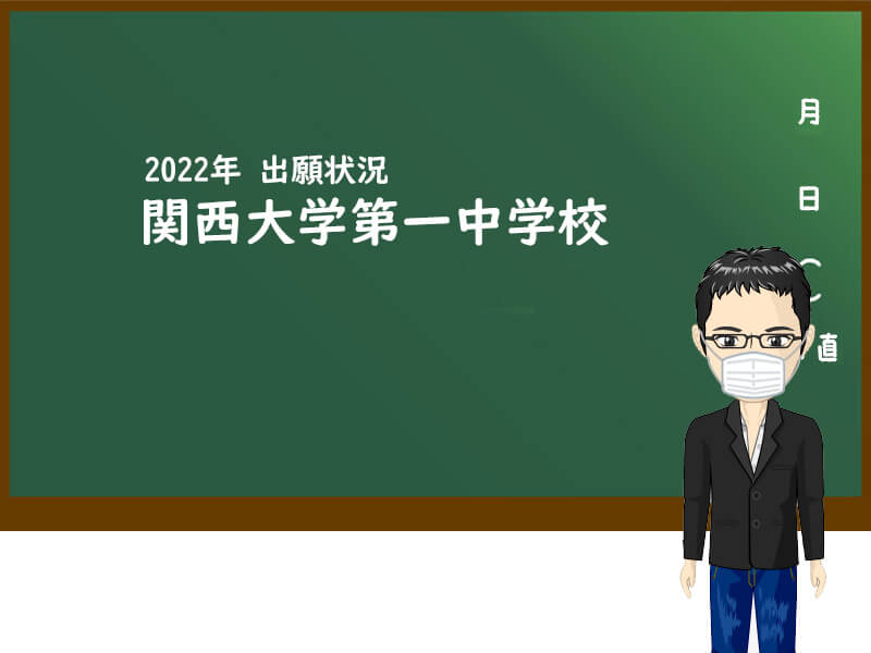 2022年関西大学第一中学校 出願状況と入試結果